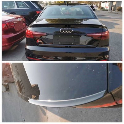 AUDI A4 2019+ IÇIN UYUMLU S4 SPOILER - PIANO BLACK (PARLAK SIYAH)
